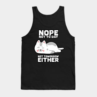 Cat Sleep ny Tank Top